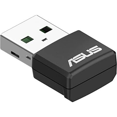 Asus USB-AX55 Nano AX1800 Dual Band WiFi 6 USB Adapter bis zu 1800 Mbit/s, OFDMA, MU-MIMO, BSS Coloring, 4K UHD-Streaming Asus USB-AX55 Nano AX1800 Dual Band WiFi 6 USB Adapter bis zu 1800 Mbit/s, OFDMA, MU-MIMO, BSS Coloring, 4K UHD-Streaming