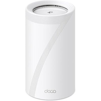 TP-Link Deco BE85 Wi-Fi 7 Mesh WLAN, BE19000 Tri-Band-Router und Repeater (10 Gbit/s Ethernet/Glasfaser-Port, 19 Gbps Wi-Fi-Geschwindigkeit, WPA3, 320 MHz Kanäle, 6 GHz) TP-Link Deco BE85 Wi-Fi 7 Mesh WLAN, BE19000 Tri-Band-Router und Repeater (10 Gbit/s Ethernet/Glasfaser-Port, 19 Gbps Wi-Fi-Geschwindigkeit, WPA3, 320 MHz Kanäle, 6 GHz)