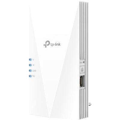 TP-Link RE700X WiFi 6 WLAN Verstärker Repeater AX3000, Dualband 2402MBit/s 5GHz + 574MBit/s 2,4GHz, MU-MIMO, Gigabit Port, Kompatibel mit Fritzbox TP-Link RE700X WiFi 6 WLAN Verstärker Repeater AX3000, Dualband 2402MBit/s 5GHz + 574MBit/s 2,4GHz, MU-MIMO, Gigabit Port, Kompatibel mit Fritzbox