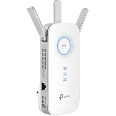 TP-Link RE550 WLAN Verstärker Repeater AC1900 (Dual-WLAN AC + N, 1300MBit/s 5GHz + 600MBit/s 2,4GHz, WLAN Verstärker, App Steuerung, maximale Abdeckung, kompatibel zu Allen WLAN Routern) weiß TP-Link RE550 WLAN Verstärker Repeater AC1900 (Dual-WLAN AC + N, 1300MBit/s 5GHz + 600MBit/s 2,4GHz, WLAN Verstärker, App Steuerung, maximale Abdeckung, kompatibel zu Allen WLAN Routern) weiß