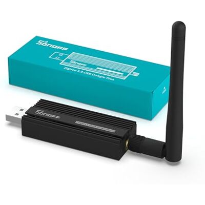 SONOFF Zigbee 3.0 USB Dongle Plus,Zigbee Gateway TI CC2652P + CP2102N Zigbee USB Stick,Zigbee Hub für ZHA in Home Assistant or Zigbee2MQTT,Open HAB etc. SONOFF Zigbee 3.0 USB Dongle Plus,Zigbee Gateway TI CC2652P + CP2102N Zigbee USB Stick,Zigbee Hub für ZHA in Home Assistant or Zigbee2MQTT,Open HAB etc.
