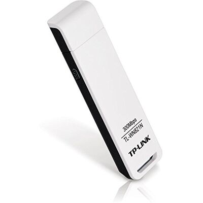 TP-Link TL-WN821N WLAN USB Adapter (bis zu 300 Mbit/s, WPS, unterstützt Windows 10/8.x/7/XP/Mac OS 10.9~10.13) weiß TP-Link TL-WN821N WLAN USB Adapter (bis zu 300 Mbit/s, WPS, unterstützt Windows 10/8.x/7/XP/Mac OS 10.9~10.13) weiß