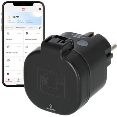 Brennenstuhl Connect WLAN Steckdose WA 3600 XS03 für außen IP44 (WiFi Steckdose Outdoor 2.4 GHz kompatibel mit Alexa und Google Assistant, Matter, smarter Stecker mit Zeitschaltuhr, kostenlose App) Brennenstuhl Connect WLAN Steckdose WA 3600 XS03 für außen IP44 (WiFi Steckdose Outdoor 2.4 GHz kompatibel mit Alexa und Google Assistant, Matter, smarter Stecker mit Zeitschaltuhr, kostenlose App)