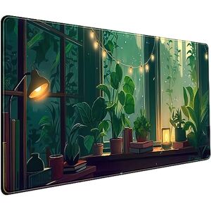 DCJJM Schreibtischunterlage, Mauspad, niedlich, Grün, LoFi, Pflanzen, Anime-Wald, ästhetische Natur, XXL, großes Gaming-Mauspad für PC, Laptop, Tastatur, Mausp, Damen, Büro, Dekoration, Mädchen, Spielmatte, DCJJM Schreibtischunterlage, Mauspad, niedlich, Grün, LoFi, Pflanzen, Anime-Wald, ästhetische Natur, XXL, großes Gaming-Mauspad für PC, Laptop, Tastatur, Mausp, Damen, Büro, Dekoration, Mädchen, Spielmatte,