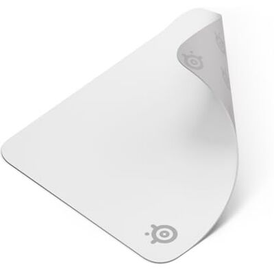 SteelSeries QcK Mauspad (mittel) – Weiß – Anti-Rutsch-Gummierung auf der Unterseite – Bestes Tracking – Optimiert für Gaming-Sensoren – 320 mm x 270 mm – FPS, MOBAs, RTS, MMO SteelSeries QcK Mauspad (mittel) – Weiß – Anti-Rutsch-Gummierung auf der Unterseite – Bestes Tracking – Optimiert für Gaming-Sensoren – 320 mm x 270 mm – FPS, MOBAs, RTS, MMO