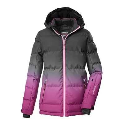 Killtec Mädchen Skijacke/Ski-Steppjacke mit Kapuze und Schneefang KSW 330 GRLS SKI QLTD JCKT, dunkel himbeere, 176, 42469-000 Killtec Mädchen Skijacke/Ski-Steppjacke mit Kapuze und Schneefang KSW 330 GRLS SKI QLTD JCKT, dunkel himbeere, 176, 42469-000