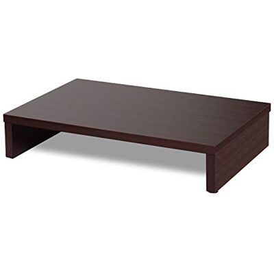 Bestier Monitorständer aus Holz, PC-Bildschirmständer für Schreibtisch, TV-Stand, Desktop-Laptop-Ständer, Schreibtischerhöhung aus P2-Holz, Braun, 15,7 Zoll Bestier Monitorständer aus Holz, PC-Bildschirmständer für Schreibtisch, TV-Stand, Desktop-Laptop-Ständer, Schreibtischerhöhung aus P2-Holz, Braun, 15,7 Zoll