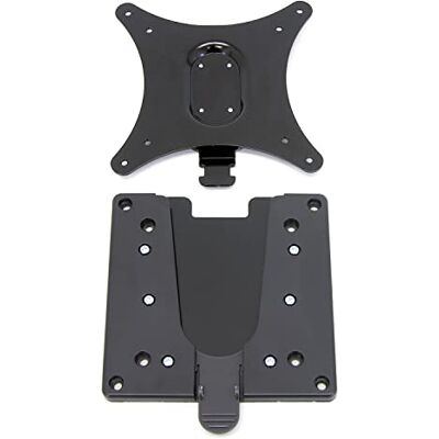 Ergotron Quick Release Monitorhalterung für LCD schwarz 60-589-060 schnelles Anbringen und Entfernen von Monitoren mit VESA 75x75 oder 100x100, Belastbar bis 15,9kg, 5 J. Garantie Ergotron Quick Release Monitorhalterung für LCD schwarz 60-589-060 schnelles Anbringen und Entfernen von Monitoren mit VESA 75x75 oder 100x100, Belastbar bis 15,9kg, 5 J. Garantie