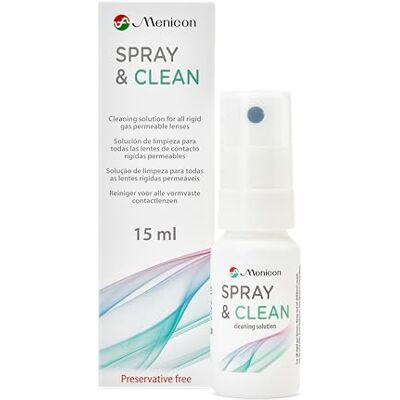 Menicon SPRAY&CLEAN Lipidreiniger für formstabile Kontaktlinsen Menicon SPRAY&CLEAN Lipidreiniger für formstabile Kontaktlinsen