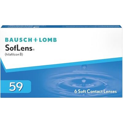 Soflens 59, Monatslinsen, 6 Stück, +3,25 Dpt Bausch + Lomb Kontaktlinsen, Sphärische Monatslinsen, Einfache Handhabung, Klare und Scharfe Sicht, BC 8.6 mm, DIA 14.2 mm Soflens 59, Monatslinsen, 6 Stück, +3,25 Dpt Bausch + Lomb Kontaktlinsen, Sphärische Monatslinsen, Einfache Handhabung, Klare und Scharfe Sicht, BC 8.6 mm, DIA 14.2 mm