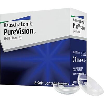 Bausch + Lomb PureVision Monatliche sphärische Kontaktlinsen - Kontaktlinsen Bausch + Lomb PureVision Monatliche sphärische Kontaktlinsen - Kontaktlinsen