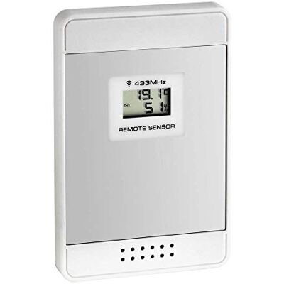 TFA Dostmann Thermo-Hygro-Sender, 30.3209.02, Ersatz-/Zusatzsender für Funk-Wetterstation Multy 35.1134, zur Messung des Außenklimas, weiß TFA Dostmann Thermo-Hygro-Sender, 30.3209.02, Ersatz-/Zusatzsender für Funk-Wetterstation Multy 35.1134, zur Messung des Außenklimas, weiß