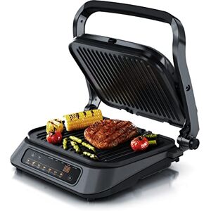 Arendo Kontaktgrill Elektrogrill elektrischer Tischgrill mit Digitalsteuerung 1900 W Sandwichmaker 7 Programme antihaft beschichtetes Edelstahl abnehmbare Platten Abtropfschale Arendo Kontaktgrill Elektrogrill elektrischer Tischgrill mit Digitalsteuerung 1900 W Sandwichmaker 7 Programme antihaft beschichtetes Edelstahl abnehmbare Platten Abtropfschale