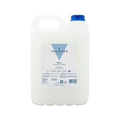 Valquer Laboratorios VALQUER Farblos Shampoo Stärkt & Schützt das Haar Tiefenreinigung & Geschmeidigkeit für alle Haartypen Vegane Formel ohne Silikone Profi‑Kanister 5 L Valquer Laboratorios VALQUER Farblos Shampoo Stärkt & Schützt das Haar Tiefenreinigung & Geschmeidigkeit für alle Haartypen Vegane Formel ohne Silikone Profi‑Kanister 5 L