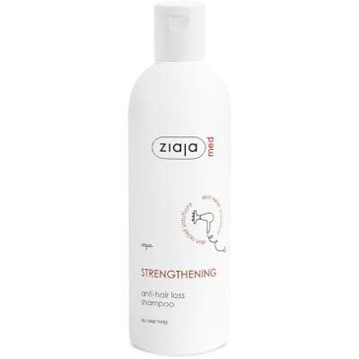 Ziaja MED Shampoo gegen Haarausfall mit stärkender Dermatologischer Formel, 300 ml, für alle Haartypen Ziaja MED Shampoo gegen Haarausfall mit stärkender Dermatologischer Formel, 300 ml, für alle Haartypen