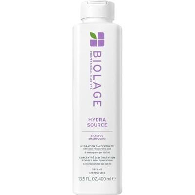 Biolage Pflegendes Shampoo für trockenes und beschädigtes Haar, feuchtigkeitsspendend und aufhellend, angereichert mit Aloe Vera und Hyaluronsäure, Hydrasource, 400 ml Biolage Pflegendes Shampoo für trockenes und beschädigtes Haar, feuchtigkeitsspendend und aufhellend, angereichert mit Aloe Vera und Hyaluronsäure, Hydrasource, 400 ml