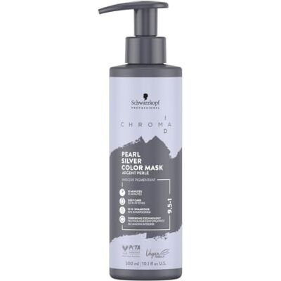 Schwarzkopf Marke Model - Pearl Silver Haarmaske - Haarmaske Schwarzkopf Marke Model - Pearl Silver Haarmaske - Haarmaske