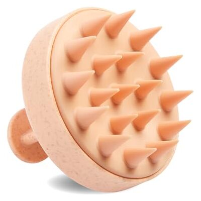 MIBELLA BEAUTY & CO Kopfhaut Massagebürste nachhaltig aus Weizenstroh – Kopfmassage Bürste für sanfte Kopfmassage und Anti-Schuppen-Effekt – Scalp Massager MIBELLA BEAUTY & CO Kopfhaut Massagebürste nachhaltig aus Weizenstroh – Kopfmassage Bürste für sanfte Kopfmassage und Anti-Schuppen-Effekt – Scalp Massager
