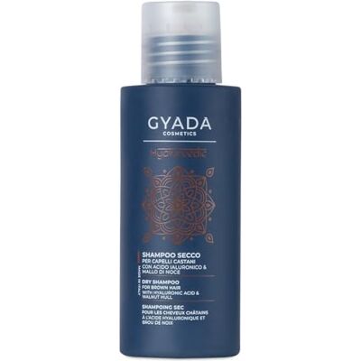 GYADA COSMETICS , Trockenshampoo für dunkles Haar, beruhigend und belebend, verleiht Volumen und Frische, für dunkles Haar, mit Walnusshahn, Aloe Vera, Vitamin B5 und Reisstärke, 50 g GYADA COSMETICS , Trockenshampoo für dunkles Haar, beruhigend und belebend, verleiht Volumen und Frische, für dunkles Haar, mit Walnusshahn, Aloe Vera, Vitamin B5 und Reisstärke, 50 g