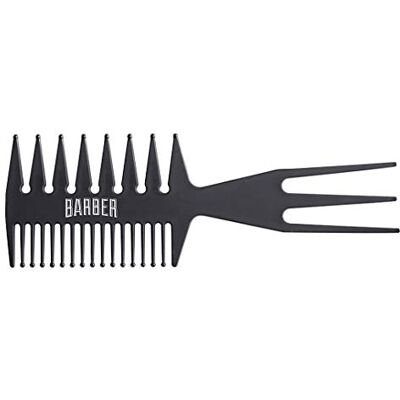 barber marmara Hair- beard -comb Styling Kamm Friseur Kamm für Haar & Bart bruchfest flexibel antistatisch Griffkamm zweiseitig hitzebeständig Haarkamm Männer Barbershop Kamm (034) barber marmara Hair- beard -comb Styling Kamm Friseur Kamm für Haar & Bart bruchfest flexibel antistatisch Griffkamm zweiseitig hitzebeständig Haarkamm Männer Barbershop Kamm (034)