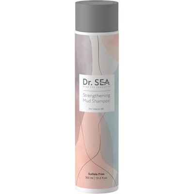 DR. SEA – Stärkendes Schlamm-Shampoo mit Pro-Vitamin B5 – Mit Mineralien aus dem Toten Meer – Fördert Haarwachstum, Stärkt die Wurzeln und Beugt Haarausfall vor – Ohne Silikon & Ohne SLS/SLES – 300ml DR. SEA – Stärkendes Schlamm-Shampoo mit Pro-Vitamin B5 – Mit Mineralien aus dem Toten Meer – Fördert Haarwachstum, Stärkt die Wurzeln und Beugt Haarausfall vor – Ohne Silikon & Ohne SLS/SLES – 300ml