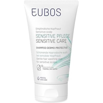 EUBOS SENSITIVE PFLEGE Shampoo Dermo Protective 150ml Milde Reinigung für jeden Haartyp, Wohltuende Pflege für empfindliche Kopfhaut, Hautverträglichkeit dermatologisch bestätigt EUBOS SENSITIVE PFLEGE Shampoo Dermo Protective 150ml Milde Reinigung für jeden Haartyp, Wohltuende Pflege für empfindliche Kopfhaut, Hautverträglichkeit dermatologisch bestätigt