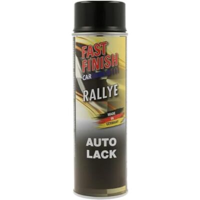 Fast Finish 292835 RALLYE LACK schwarz glänzend 500 ml Hochwertige Nitro-Kombi-Qualität, sehr gute Deckkraft, ausgezeichnete Haftung, glatter Verlauf, schnelltrocknend Fast Finish 292835 RALLYE LACK schwarz glänzend 500 ml Hochwertige Nitro-Kombi-Qualität, sehr gute Deckkraft, ausgezeichnete Haftung, glatter Verlauf, schnelltrocknend