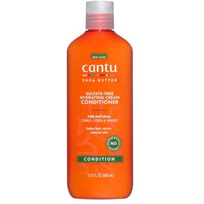 CANTU Sheabutter für natürliches Haar sulfatfreie Feuchtigkeitscreme Kur, 400 ml CANTU Sheabutter für natürliches Haar sulfatfreie Feuchtigkeitscreme Kur, 400 ml