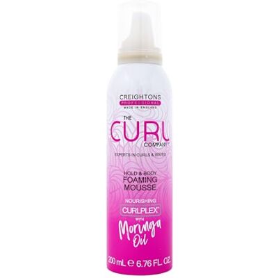 The Curl Company Halt und Struktur Schenkendens Schäumendes Mousse (200 ml) Definiert lockere bis krause Locken und Wellen Beseitigt Frizz. Experten für lockere bis krause Locken, Kinks & Wellen. The Curl Company Halt und Struktur Schenkendens Schäumendes Mousse (200 ml) Definiert lockere bis krause Locken und Wellen Beseitigt Frizz. Experten für lockere bis krause Locken, Kinks & Wellen.