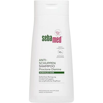 Sebamed Anti-Schuppen Shampoo 400 ml, bis zu 95% weniger Schuppen nach nur 4 Wochen, für normales Haar, zur täglichen Haarwäsche geeignet, Schuppen Shampoo für Männer und Frauen Sebamed Anti-Schuppen Shampoo 400 ml, bis zu 95% weniger Schuppen nach nur 4 Wochen, für normales Haar, zur täglichen Haarwäsche geeignet, Schuppen Shampoo für Männer und Frauen