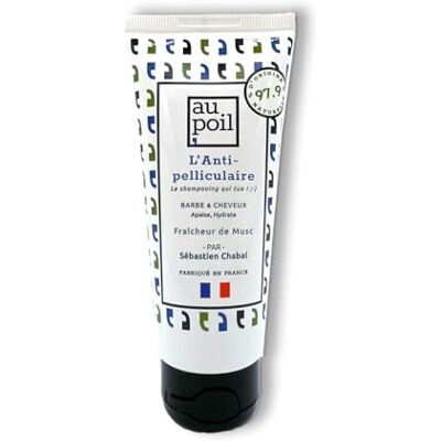 Christine Arbel Au Poil Shampoo gegen Schuppen Bart & Haar Frische Moschus von Sébastien Chabal Christine Arbel Au Poil Shampoo gegen Schuppen Bart & Haar Frische Moschus von Sébastien Chabal