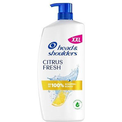 Head & Shoulders Citrus Fresh Anti-Schuppen Shampoo 800ml. Gegen Schuppen, Fett und Juckreiz Head & Shoulders Citrus Fresh Anti-Schuppen Shampoo 800ml. Gegen Schuppen, Fett und Juckreiz