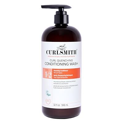 CURLSMITH Curl Quenching Conditioning Wash 2-in-1 Vegane Spülung & Shampoo für gewelltes, lockiges & krauses Haar (946ml) CURLSMITH Curl Quenching Conditioning Wash 2-in-1 Vegane Spülung & Shampoo für gewelltes, lockiges & krauses Haar (946ml)