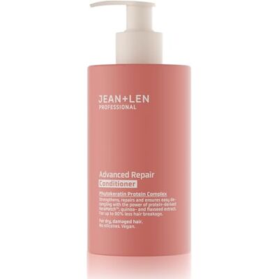 Jean & Len Conditioner Professional Advanced Repair, vegan, 300 ml Reparierende Pflege für trockenes & geschädigtes Haar, stärkt & pflegt intensiv, für weniger Haarbruch, ohne Silikone Jean & Len Conditioner Professional Advanced Repair, vegan, 300 ml Reparierende Pflege für trockenes & geschädigtes Haar, stärkt & pflegt intensiv, für weniger Haarbruch, ohne Silikone