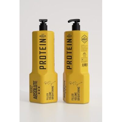 NANO ABSOLUTE Protein Shampoo 1 L – Professionelles Friseur-Shampoo mit Pumpe – Füller & Volumen-Pflege für Glanz, Geschmeidigkeit & kräftiges Haar – Salonqualität NANO ABSOLUTE Protein Shampoo 1 L – Professionelles Friseur-Shampoo mit Pumpe – Füller & Volumen-Pflege für Glanz, Geschmeidigkeit & kräftiges Haar – Salonqualität