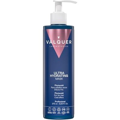 Valquer Laboratorios Valquer Ultra-Hydrating Hair Mask Formula Zero. Revitalisiert, pflegt, repariert und pflegt trockenes Haar mit Sojaextrakt, Panthenol, Vitamin E und Phytokeratin. Vegan. 275 ml. Valquer Laboratorios Valquer Ultra-Hydrating Hair Mask Formula Zero. Revitalisiert, pflegt, repariert und pflegt trockenes Haar mit Sojaextrakt, Panthenol, Vitamin E und Phytokeratin. Vegan. 275 ml.