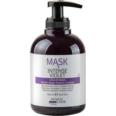 Design Look Farbmaske Intensives Violett .22-300 ml Farbauffrischung und Pflege Design Look Farbmaske Intensives Violett .22-300 ml Farbauffrischung und Pflege