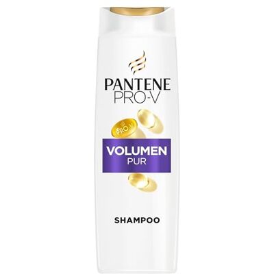 Pantene Pro-V Volumen Pur Shampoo 500ml für Feines, Plattes Haar. Reinigt Sanft und Schützt die Haarbindungen. Ohne Silikone, Mineralöle und Farbstoffe. Active Nutri-Plex Technologie Pantene Pro-V Volumen Pur Shampoo 500ml für Feines, Plattes Haar. Reinigt Sanft und Schützt die Haarbindungen. Ohne Silikone, Mineralöle und Farbstoffe. Active Nutri-Plex Technologie