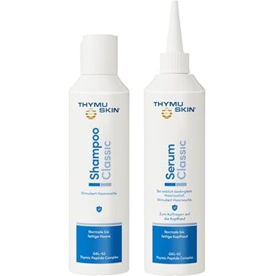 THYMU SKIN GKL THYMUSKIN Classic Set: Shampoo + Serum (1 x 200ml + 1 x 200ml) THYMU SKIN GKL THYMUSKIN Classic Set: Shampoo + Serum (1 x 200ml + 1 x 200ml)