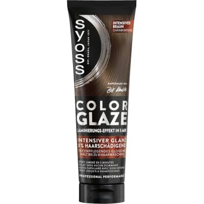 Syoss Color Glaze Glossing Intensives Braun (130 ml), Haarglossing Haar Glossing für intensiven Glanz, frischt coloriertes Haar auf, intensiviert die Naturhaarfarbe, ohne das Haar zu schädigen Syoss Color Glaze Glossing Intensives Braun (130 ml), Haarglossing Haar Glossing für intensiven Glanz, frischt coloriertes Haar auf, intensiviert die Naturhaarfarbe, ohne das Haar zu schädigen