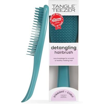 Tangle Teezer Ultimate Detangler Haarbürste – Für Nasses & Trockenes Haar – Entwirrungsbürste für Alle Haartypen – Zweistufige Borsten Reduzieren Haarbruch & Entfernen Knoten – Türkis Tangle Teezer Ultimate Detangler Haarbürste – Für Nasses & Trockenes Haar – Entwirrungsbürste für Alle Haartypen – Zweistufige Borsten Reduzieren Haarbruch & Entfernen Knoten – Türkis
