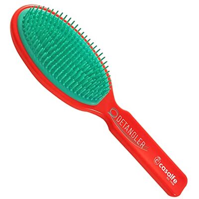 Casalfe Entwirrbürste ohne Ziehen, kein Bruch der Haare. Hergestellt in Spanien. Farbe: Koralle und Tiffanies Casalfe Entwirrbürste ohne Ziehen, kein Bruch der Haare. Hergestellt in Spanien. Farbe: Koralle und Tiffanies
