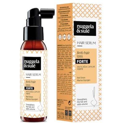 Nuggela & Sulé Anti-Haarausfall-Serum Forte – Intensivbehandlung für Männer und Frauen zur Bekämpfung von Haarverlust. Für volleres Haar, höhere Dichte und mehr Kraft. 70 ml Nuggela & Sulé Anti-Haarausfall-Serum Forte – Intensivbehandlung für Männer und Frauen zur Bekämpfung von Haarverlust. Für volleres Haar, höhere Dichte und mehr Kraft. 70 ml