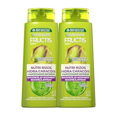 Garnier Fructis Shampoo Nutri Locken für lockiges oder gewelltes Haar, 2 x 700 ml Garnier Fructis Shampoo Nutri Locken für lockiges oder gewelltes Haar, 2 x 700 ml
