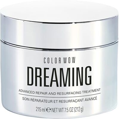 COLOR WOW Dreaming Intensiv-Haarmaske 215ml – Tiefenpflege & Reparatur REPARATUR-TREATMENT: Oberflächenerneuernde Haarmaske repariert Strukturschäden & verleiht seidigen Spiegelglanz. COLOR WOW Dreaming Intensiv-Haarmaske 215ml – Tiefenpflege & Reparatur REPARATUR-TREATMENT: Oberflächenerneuernde Haarmaske repariert Strukturschäden & verleiht seidigen Spiegelglanz.
