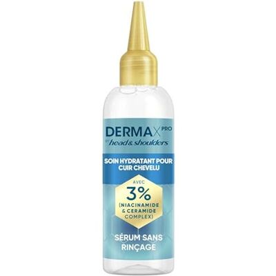Head & Shoulders DermaXPro by Feuchtigkeitspflege für Kopfleder, 145 ml, mit Niacinamid und Keramikkomplex, trockenes und gepflegtes Kopfleder, Serum ohne Ausspülen mit leichtem Gefühl Head & Shoulders DermaXPro by Feuchtigkeitspflege für Kopfleder, 145 ml, mit Niacinamid und Keramikkomplex, trockenes und gepflegtes Kopfleder, Serum ohne Ausspülen mit leichtem Gefühl