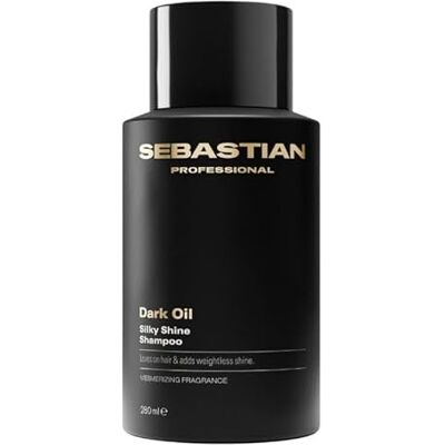 SEBASTIAN Professional Dark Oil Revitalisierendes Shampoo für seidiges und glänzendes Haar, Glanz und Anti-Frizz, geeignet für alle Haartypen, 280 ml SEBASTIAN Professional Dark Oil Revitalisierendes Shampoo für seidiges und glänzendes Haar, Glanz und Anti-Frizz, geeignet für alle Haartypen, 280 ml