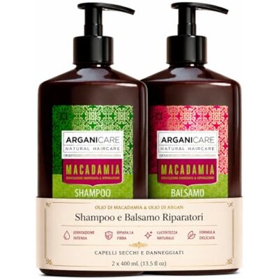 Arganicare Haarpflege Kit 2 tlg. Set Routine Réparatrice Argan & Macadamia Arganicare Haarpflege Kit 2 tlg. Set Routine Réparatrice Argan & Macadamia