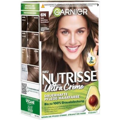 Garnier Nutrisse Hell Aschig Blond - Haarfarbe Garnier Nutrisse Hell Aschig Blond - Haarfarbe