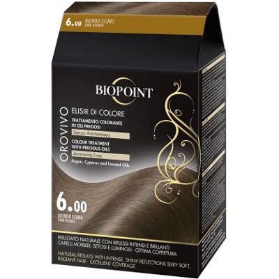 BIOPOINT Orovivo Haarfärbe-Set aus Öl ohne Ammoniak, nährend und aufhellend, verleiht eine intensive und glänzende Farbe, 142 ml BIOPOINT Orovivo Haarfärbe-Set aus Öl ohne Ammoniak, nährend und aufhellend, verleiht eine intensive und glänzende Farbe, 142 ml